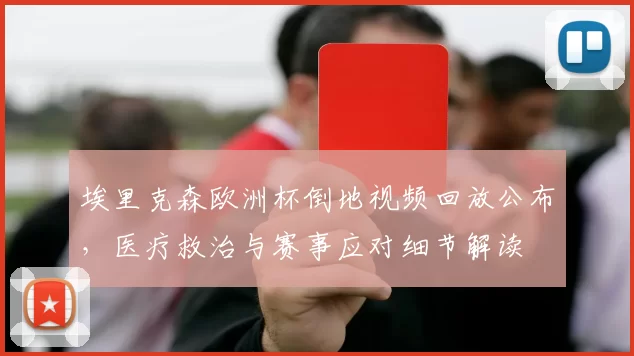 埃里克森欧洲杯倒地视频回放公布，医疗救治与赛事应对细节解读